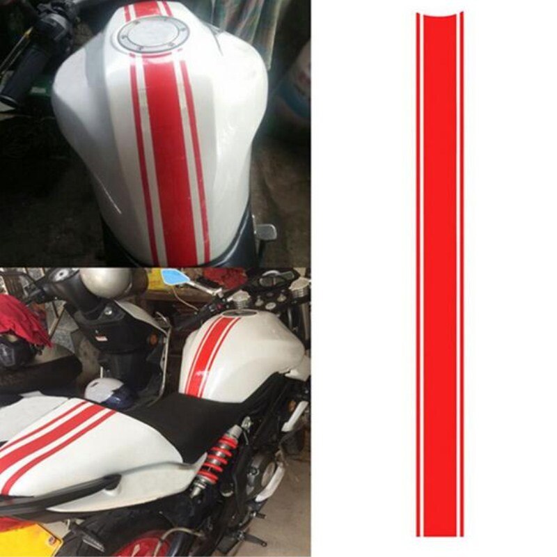1 Piece 50cm Motorcycle Tank Cowl Vinyl Stripe Pinstripe Decal DIY Sticker For Cafe Racer Decal decoration motorcycle accessorie