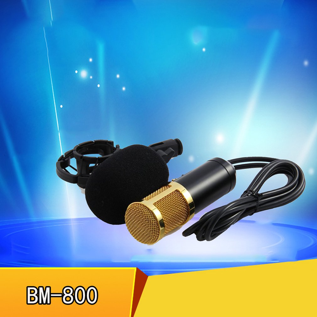 Bm-800 Network K Song Recording Wired Microphone Condenser Microphone Retaining Clip Bracket Voice Service