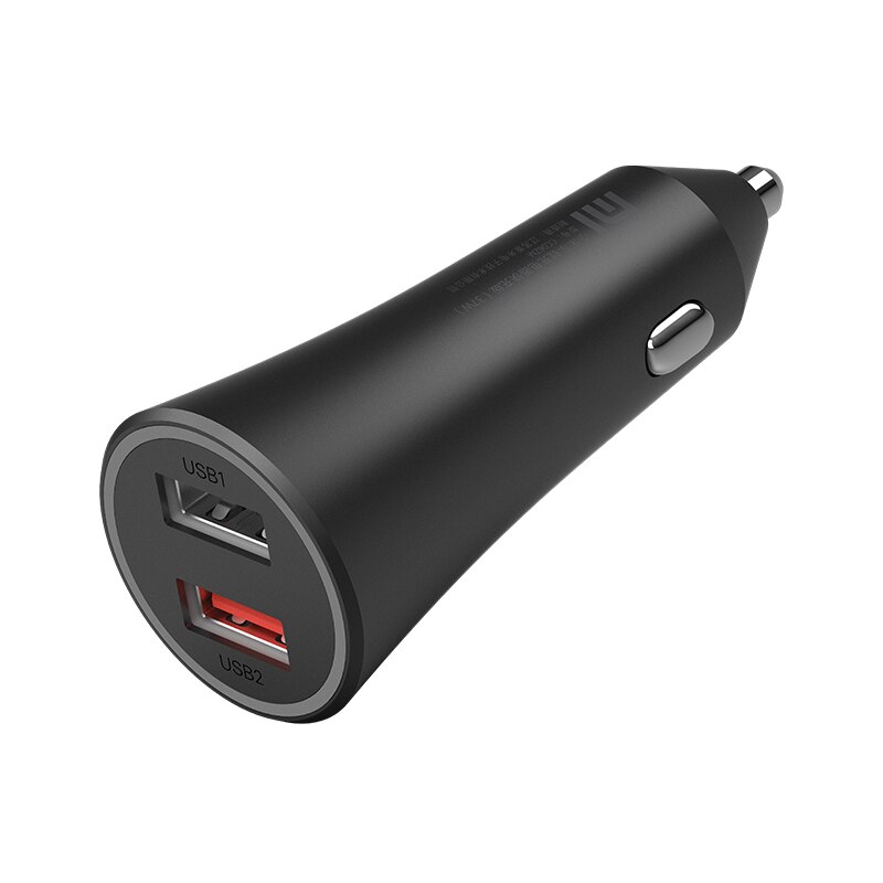 Originale Xiaomi Caricabatteria Da Auto 37W Max Per Mi 10 / 9 / K30 / K20 Pro / 9T (27W Max) 2 Porta USB Smart di Uscita Più di Sicurezza Protect: Default Title