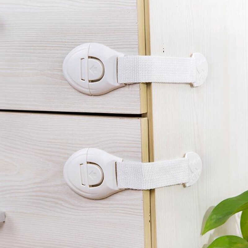 10 stück Riemen freundlicher Sicherheit Schlösser und Lange Schublade Tür Schränke Art Schutz Schloss mit Sicherheit Schlösser Kunststoff Beikinyuans