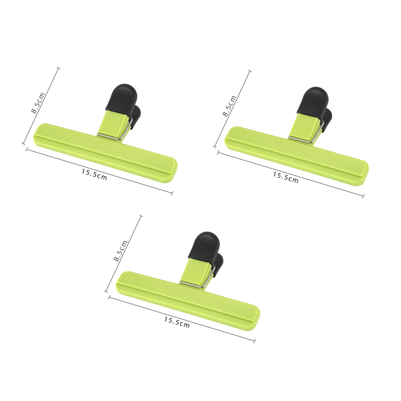 Portable Bag Clips Kitchen Storage Food Snack Seal Sealing Bag Clips Sealer Clamp Plastic Tool Kitchen Organization Accessories: Burgundy