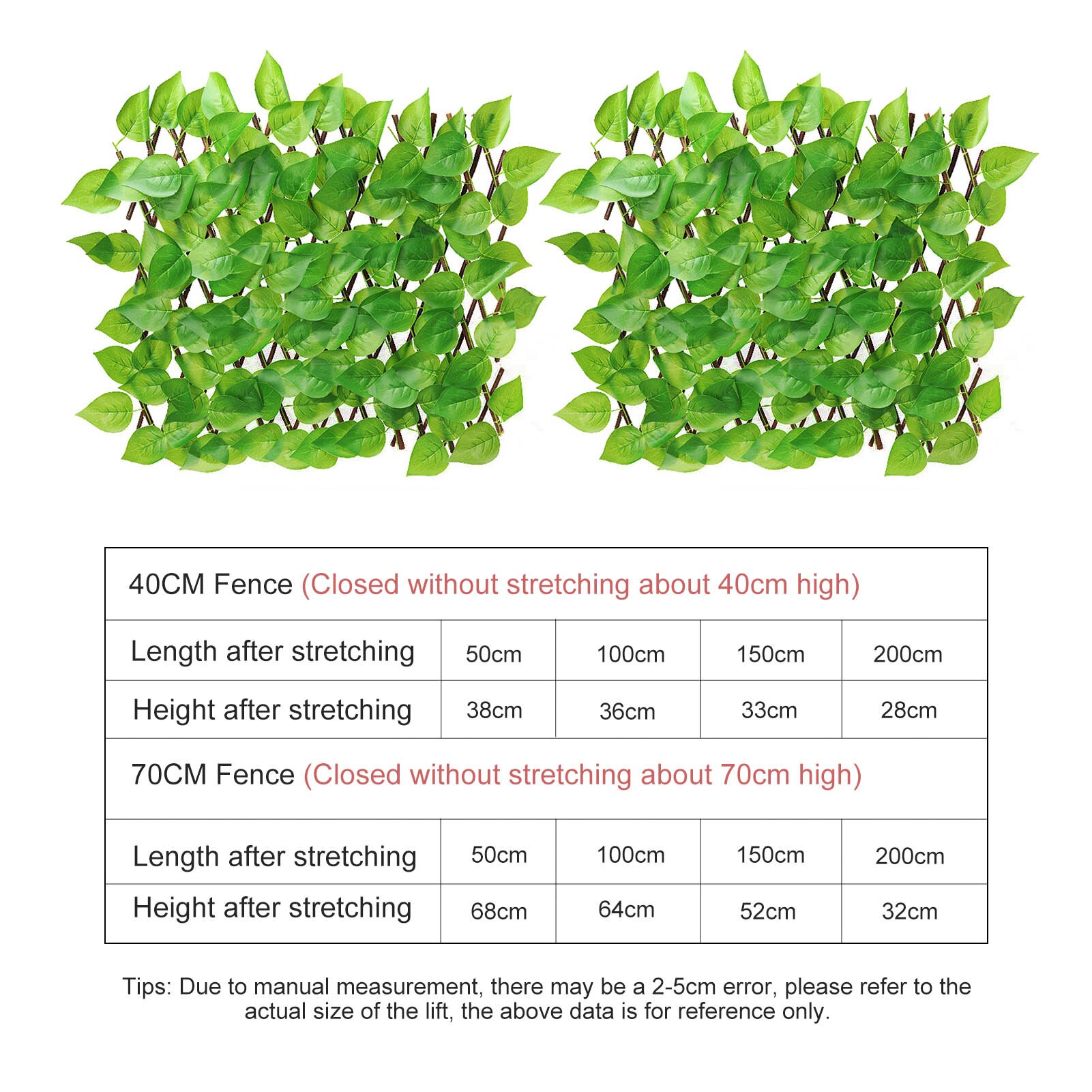 Gum Green Dill Retractable Artificial Willow Wood Fence Protect Privacy Fence Garden Hedge Suitable For Wall Fence Screens