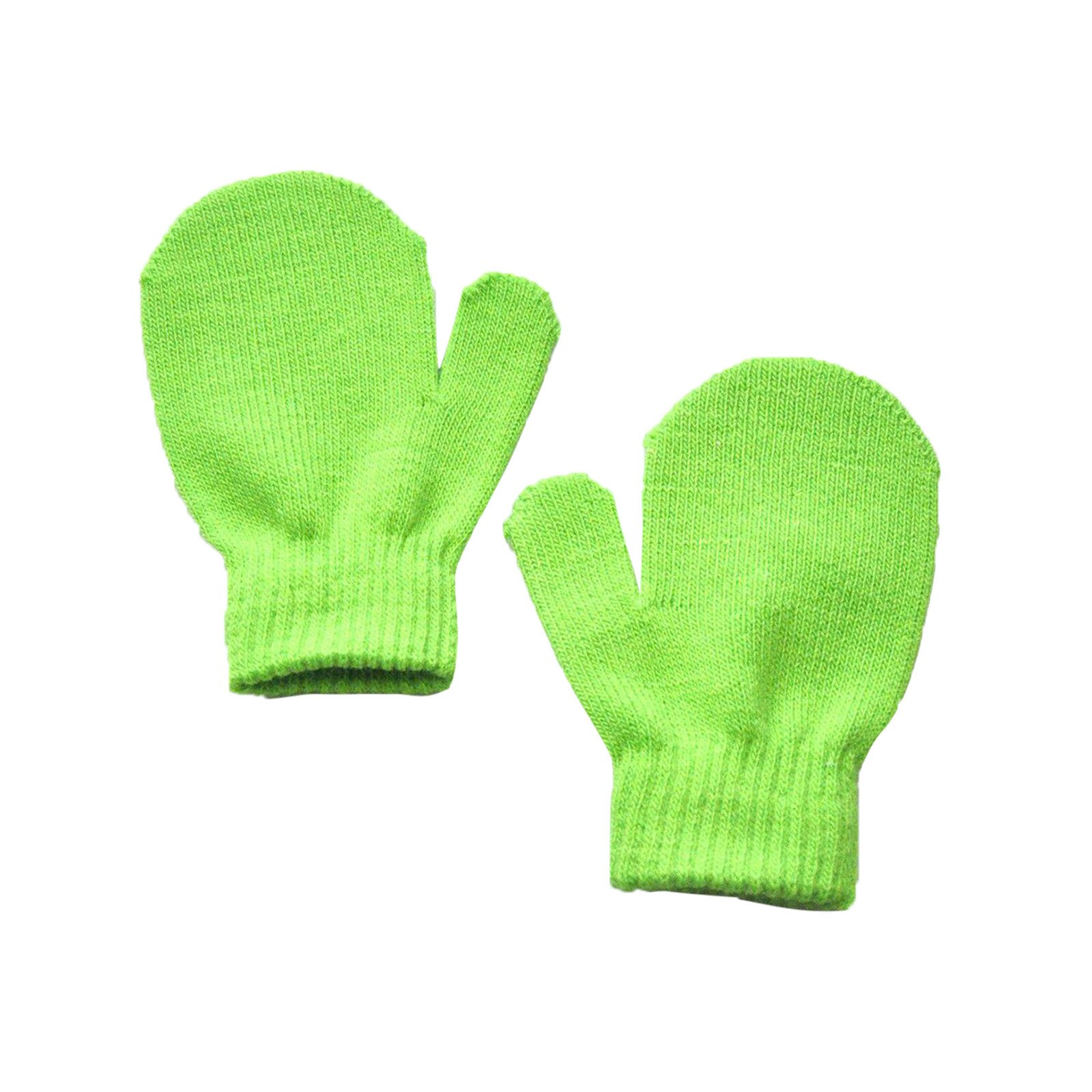 Infant Baby Cute Knit Mittens Girls Boys Of Winter Warm Gloves: M