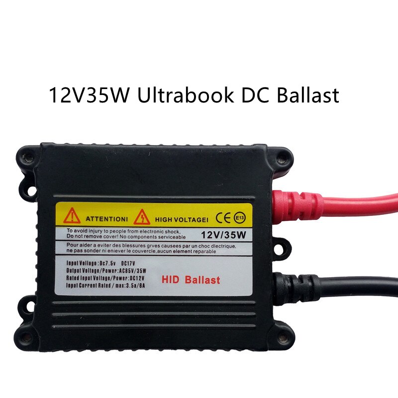 Ballast au xénon Super fin 35W/55W DC 12V HID, pour H1 H3 H7 H8 H9 H11 2/4 9005 H4, Kits de modules de contrôle de l&#39;éclairage de voiture, 1/9006 pièces