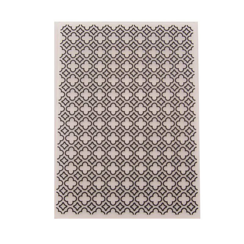 Plastic Embossing Folder Template DIY Scrapbook Photo Album Card Crafts 62KD: Default Title