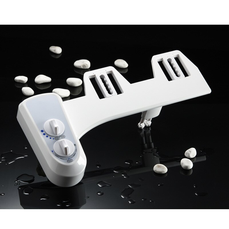 Non-Electric Bidet Toilet Seat Bidet Attachment Self-Cleaning Nozzle-Fresh Water Bidet Sprayer Mechanical Muslim Shattaf Washing