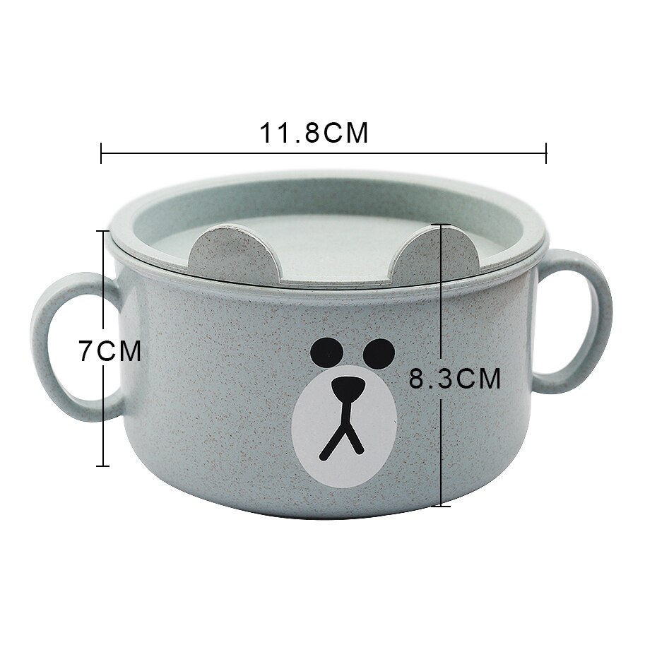 Kids'Bowl, Plate, Food Container, Packing Vegetable, Baby Feeding Bowl, Child Feeding Plate and Cutlery