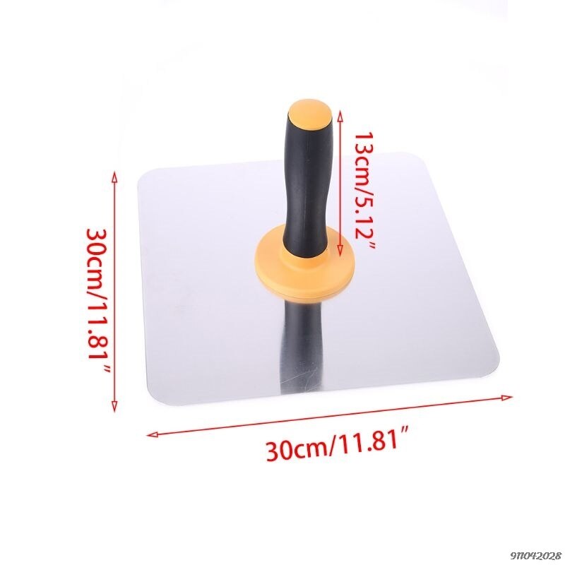 Construction Tools Premium Aluminum Plastering Hawk 300*300mm Plastering Hand Board Tile Portable Plastering Tools