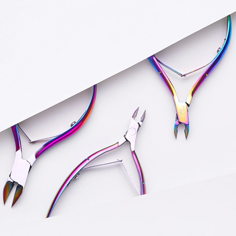 BORN PRETTY 1 PC Nail Art Tool Nipper Nail Cuticle Scissor Dead Skin UV Gel Remover Pusher Nail Stamper