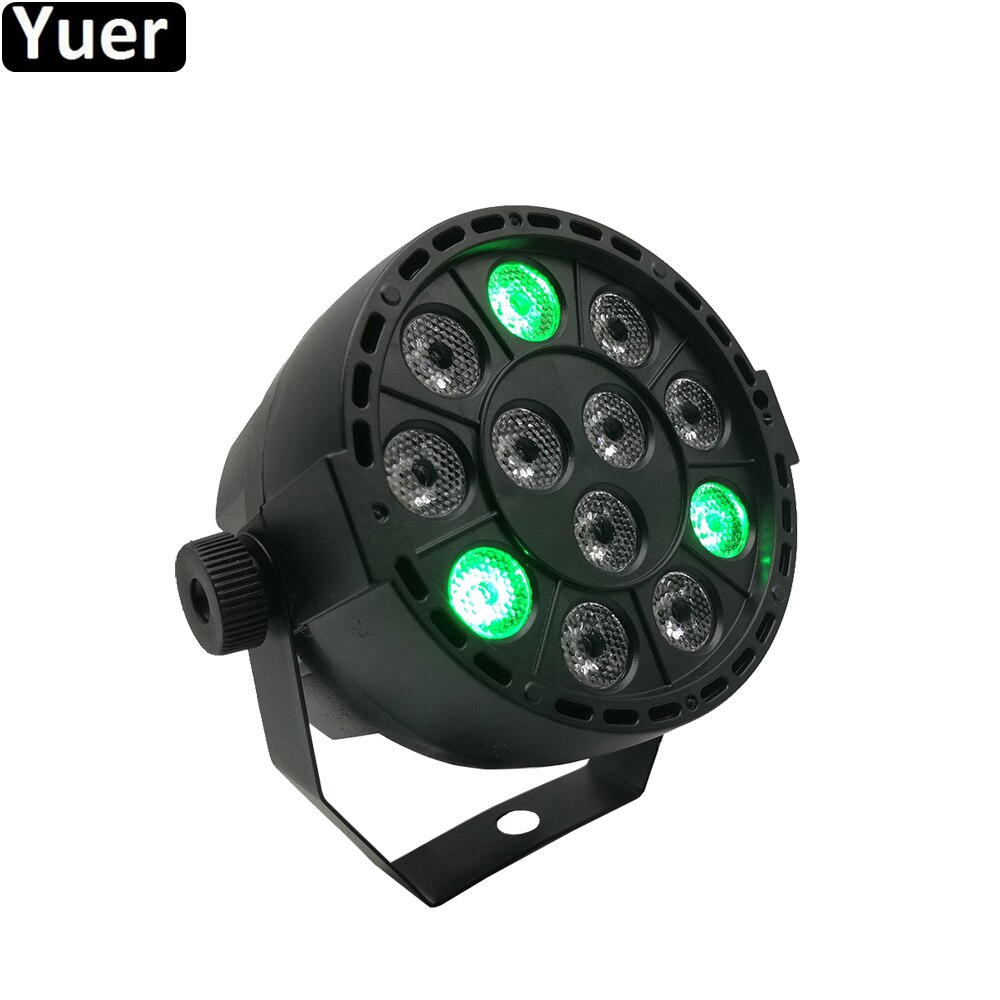 ledet par lys 36 x 3w rgbw strobe lys rgb 3 i 1 ledet dj vask diskotek lys dmx 512 effekt til liten paty parti bar scene belysning: 12 x 3w / Au støpsel