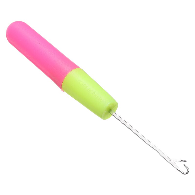 Hair Wig Crochet Latch Hook Skill Needle For DIY Hand Hair Micro Braid Needle Dread Lock Multifunctional Knitting Tool