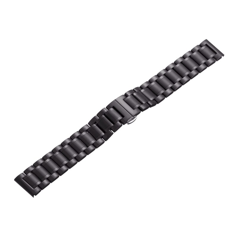 Roestvrij Stalen Horloge Band Polsband Armband Voor Huawei B5 Horlogeband Voor Timex TW2R26500 Riem: black