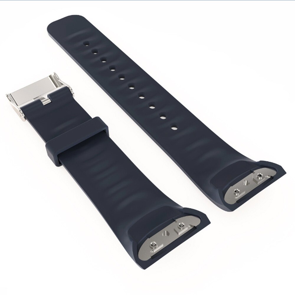Bracelet en Silicone pour Samsung Gear Fit 2 montre de remplacement de sport bracelet de montre pour Samsung Fit2 SM-R360 accessoires: grey