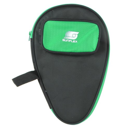 Alemania Sunflex raquetas de tenis de mesa bolsa de deporte cubierta de ping pong bat raqueta funda deportiva: GREEN