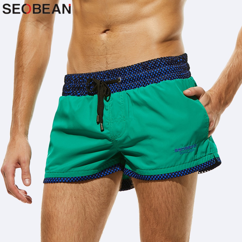 Quick Dry Mannen Board Shorts Mode Zee Maillot De Bain Strand Shorts Bermuda Sexy Solid Nylon Shorts Mannelijke Korte