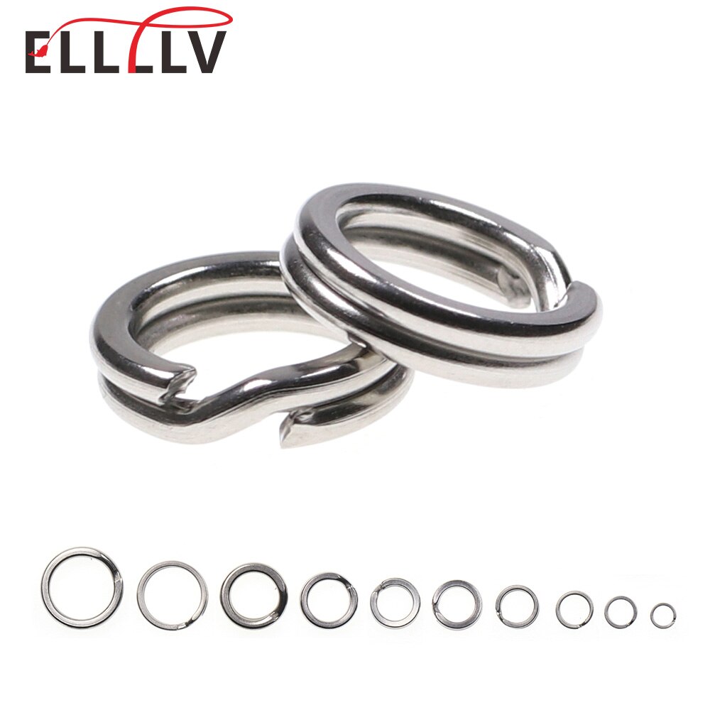 Elllv 20pcs Stainless Steel Fishing Split Rings Fi... – Vicedeal