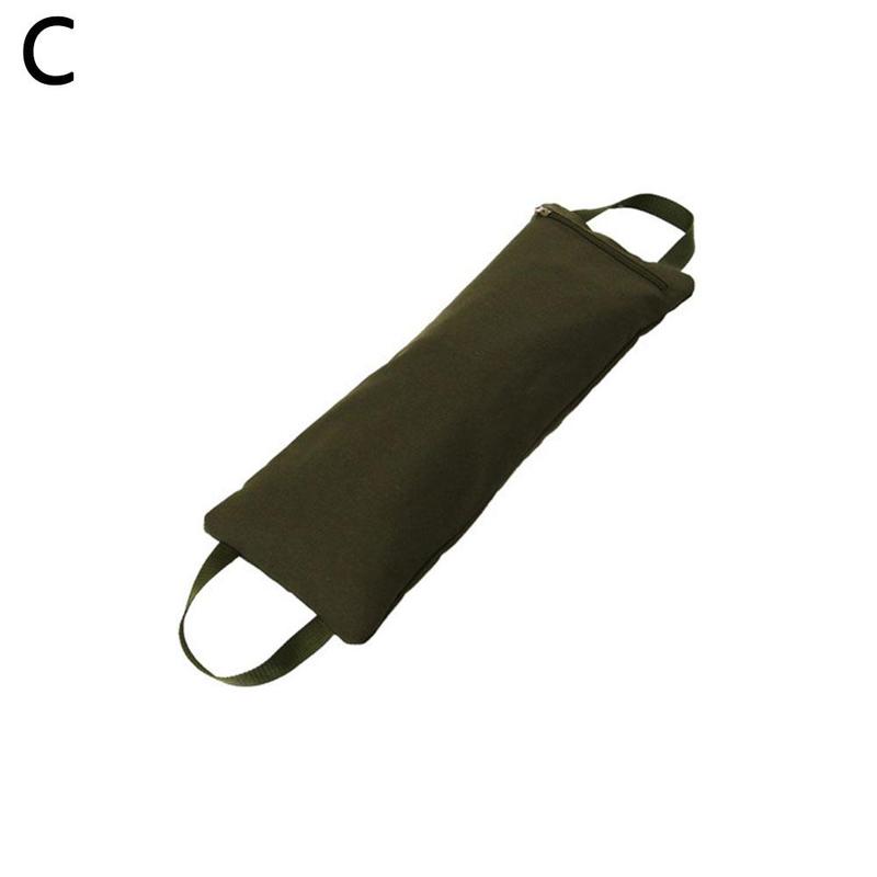 Yoga sandtaske ikke fyldt fri vægt sandtaske tynd arm ben justerbar vægt yoga fitness træning spark sand taske 21 x 53cm forsyninger: C