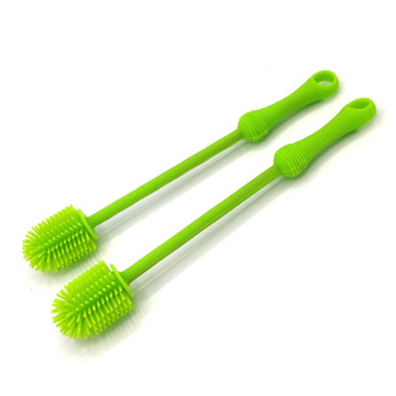 Biberons lavage biberon brosse -nés frottant Silicone nettoyage longue poignée multifonction nettoyant outil