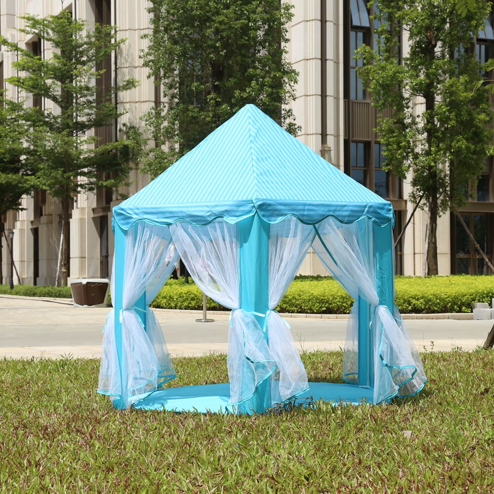 Portable Princess Castle Play Tent Activity Fairy House Camping Traveling Foldable,Sports Playhouses Outdoor Waterproof