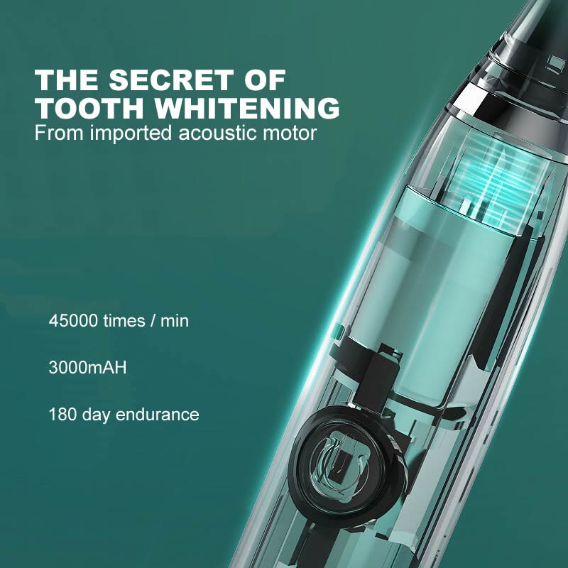 gollinio Sonic Electric Toothbrush Adult Timer Brush 5 Mode USB Charger Rechargeable Tooth Brushes Replacement Heads Set GL12A