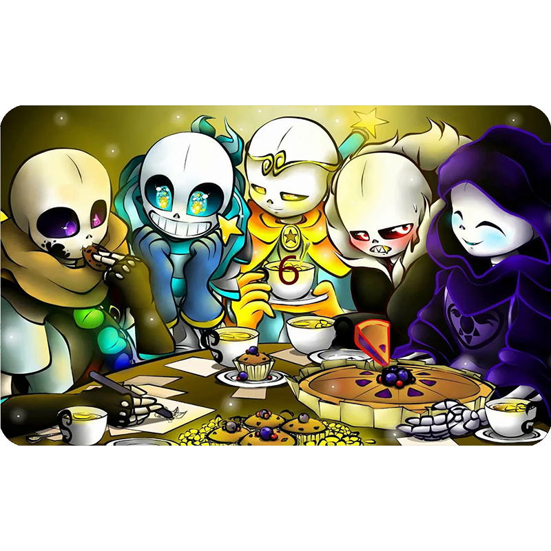 UNDERTALE Kühlschrankmagnet, Karikatur-Figuren-Magnet, geeignet für sterben Küche zu Hause, Kühlschrank, Zauberstab, Tür, Büro, DIY-Dekoration: Lavendel