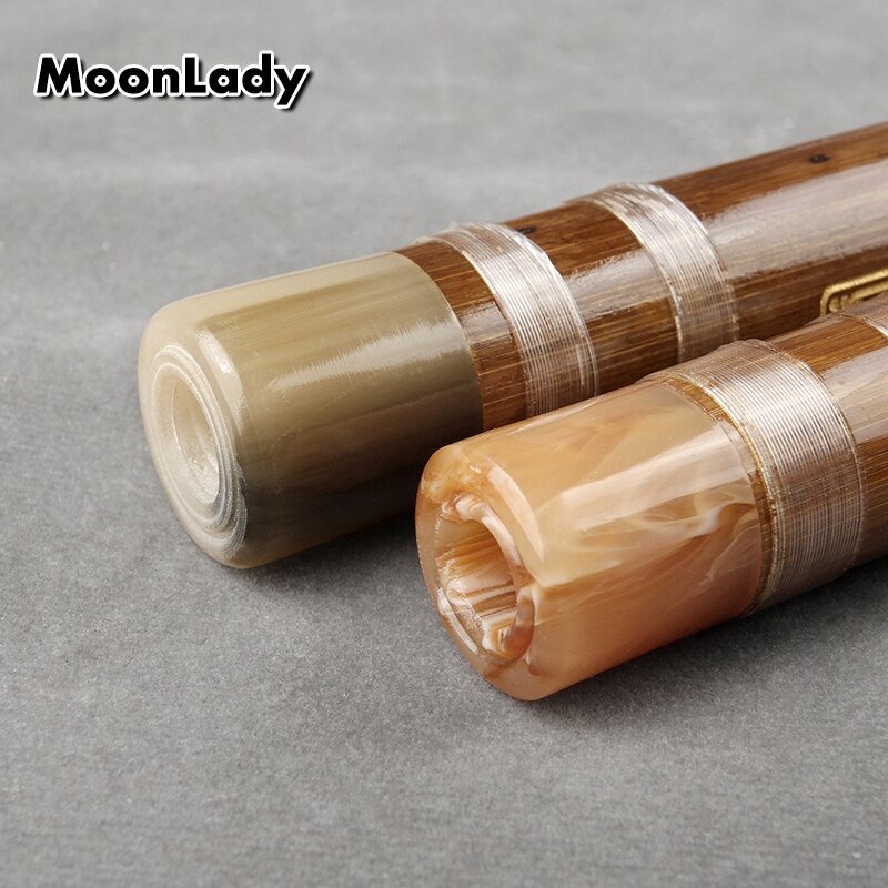 Chinese Traditional Handmade Brown Bamboo Two-section Flute Dizi Traditional Flauta Wood For Beginners and Music Lovers