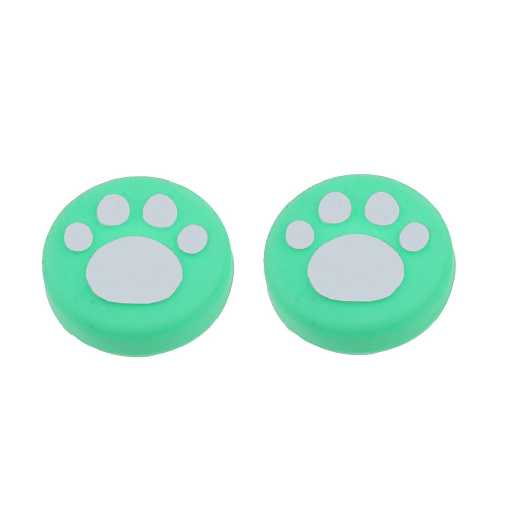 JCD 2pcs Cat Paw Claw Silicone Thumb Grips Cover for Nintend Switch NS Joy Con Analog Stick Caps Skin for JoyCon Joystick Grip: 46