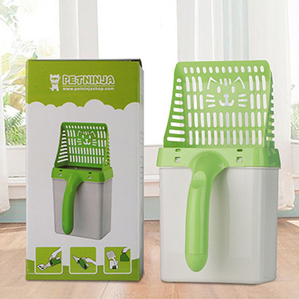 Cat Sand Cleaning Products Toilet Cleanning Pet Excrement Artifact Cleaning Products Integrated Cat Litter Shovel