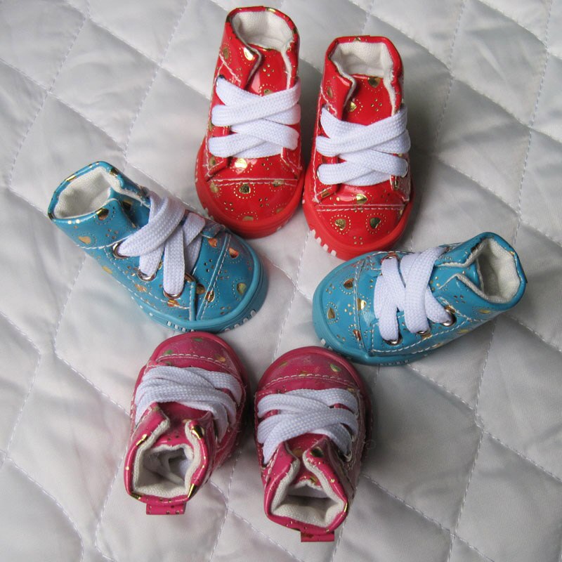 Hond Schoenen Leuke Hart Puppy Boot Outdoor Casual Mesh Sneakers Teddy Kleine Honden Schoenen Chihuahua Teddy XS-XL