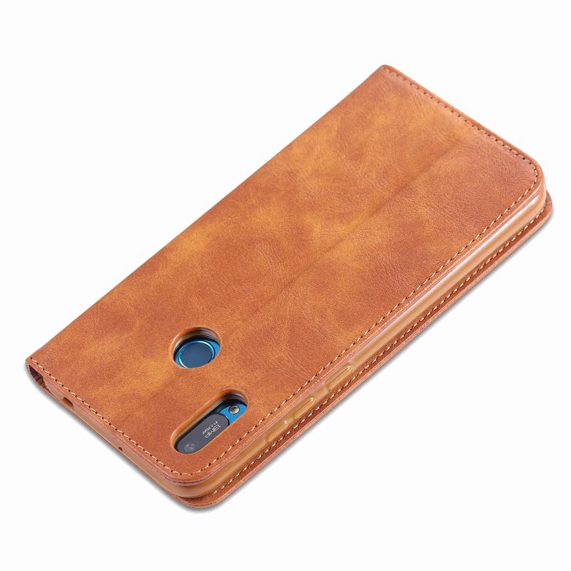 Funda para Huawei Y5 Y6 Y7 Y9 lujosa funda magnética Vintage de cuero para teléfono con cartera para Huawei Y6 Y 5 7 9 Coque