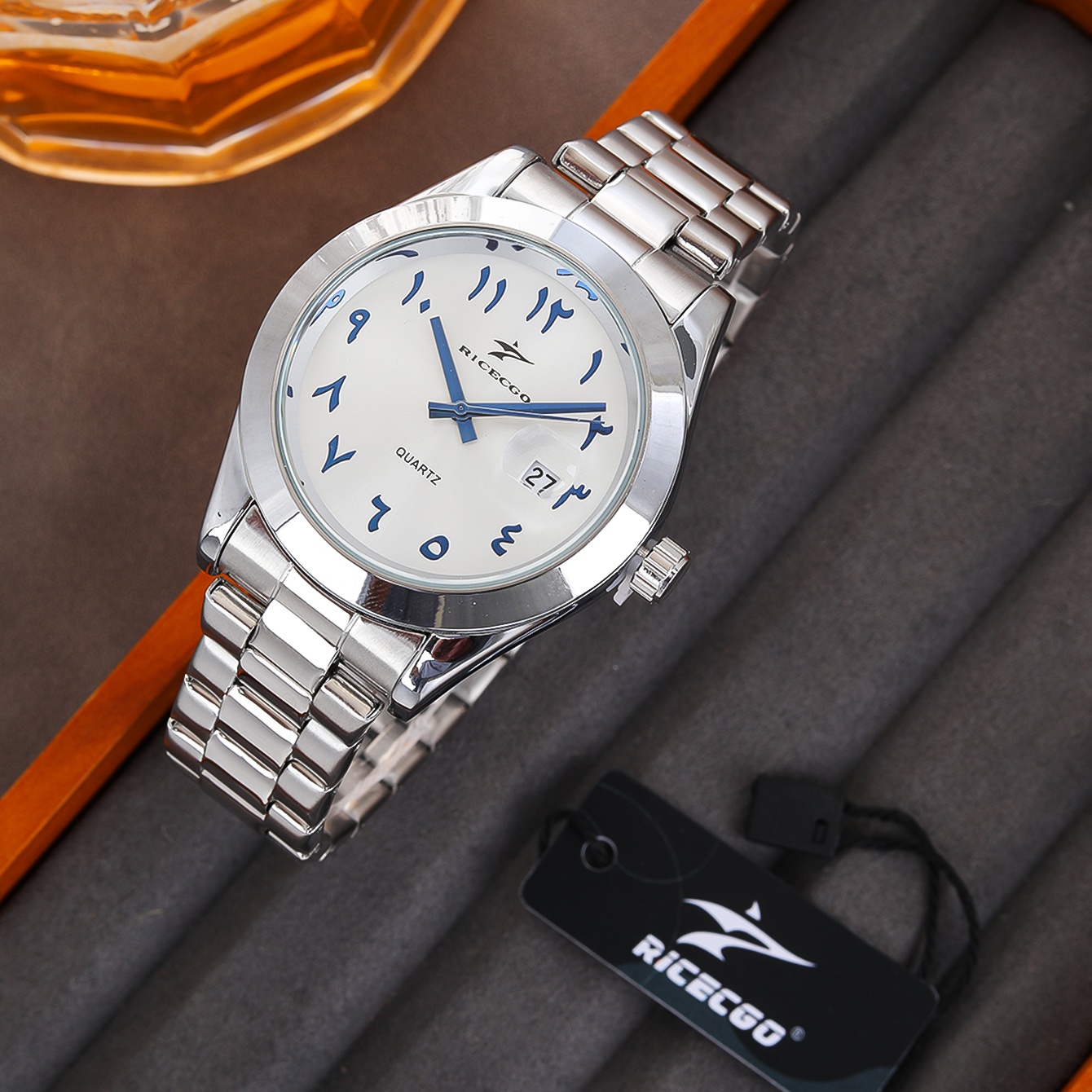 Quartz ur herreur luksuriøst trendy enkelt moderigtigt armbåndsur til daglig brug forretningsur herreur kalenderure