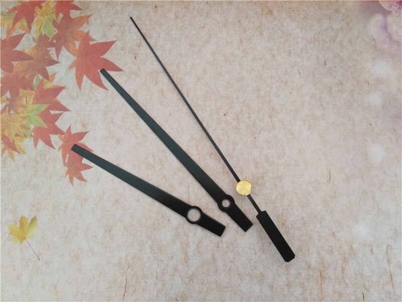 50Sets Black Quartz Clock Metal Arrows Clock Hands for DIY Wall Clock