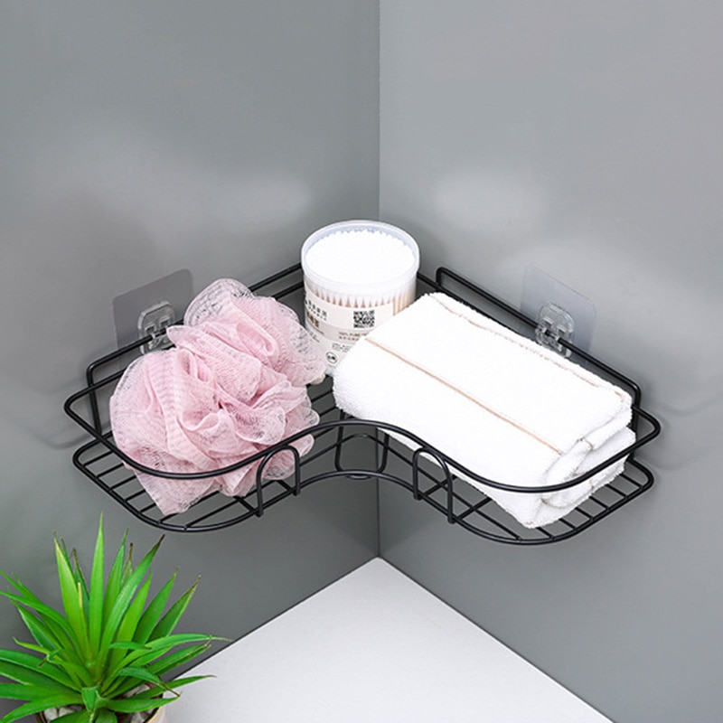 Bathroom Shelf Organizer Corner Shelf Caddy Bathroom Corner Shelf Shower Storage Wall Holder Shampoo Holder