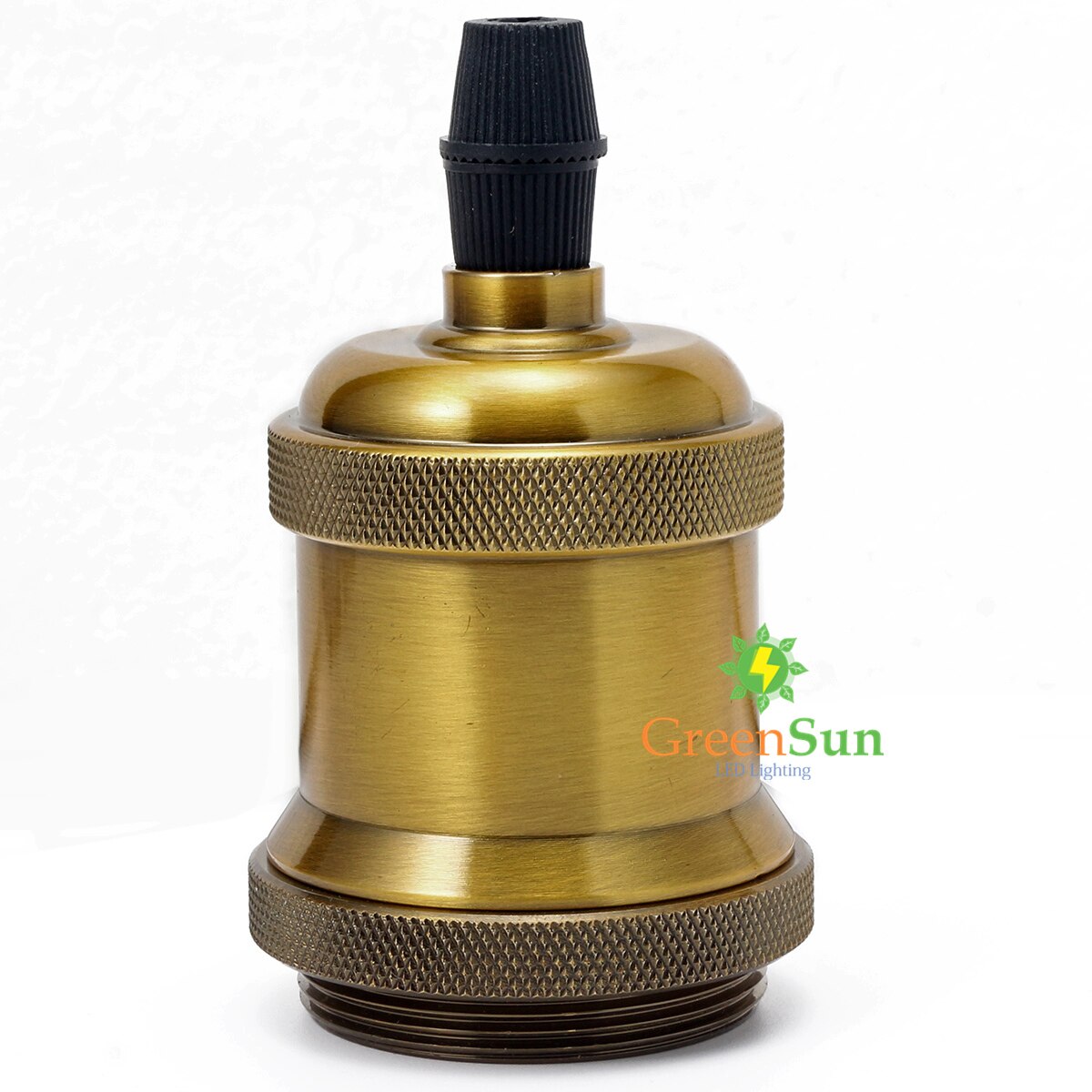 Douille D'ampoule E27 Vintage En Laiton - Culot à Vis Edison, Max 60W - Pour Suspension Ou Plafonnier DIY - Sans Abat-jour - 6