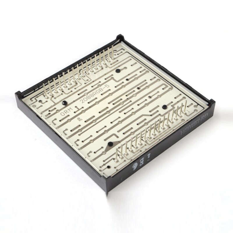 5Mm Anode 8X8 Vierkante Matrix Kleurrijke Rgb Led Display Module Gemeenschappelijke Anode Full Colour 60*60mm