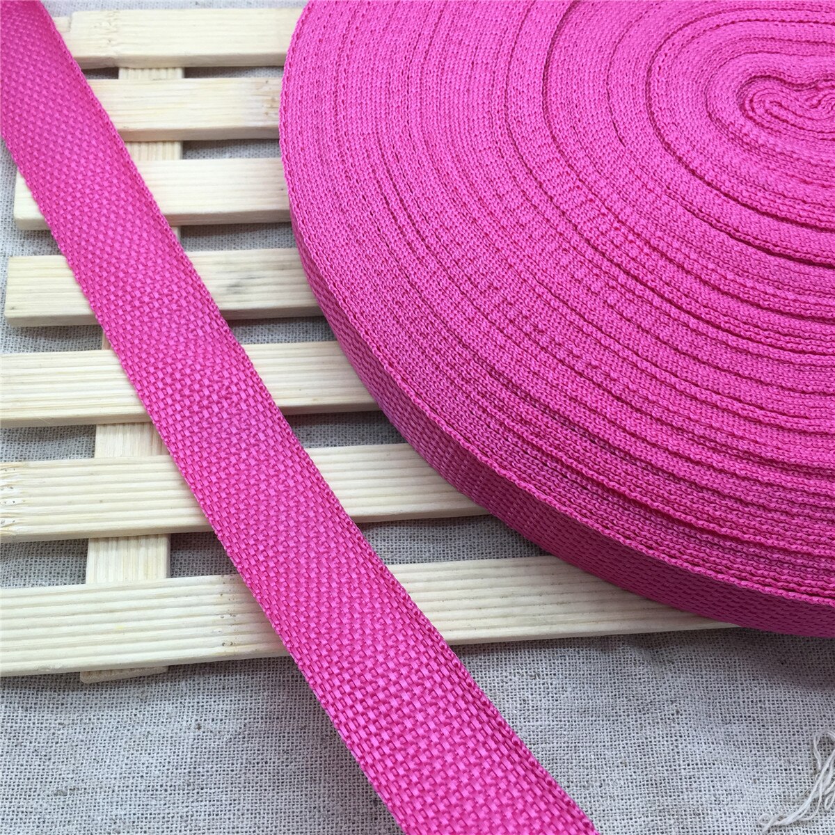 10 Yards/Roll 30mm Wide Strap Nylon Webbing knapsack Strapping Bags Crafts: Rose