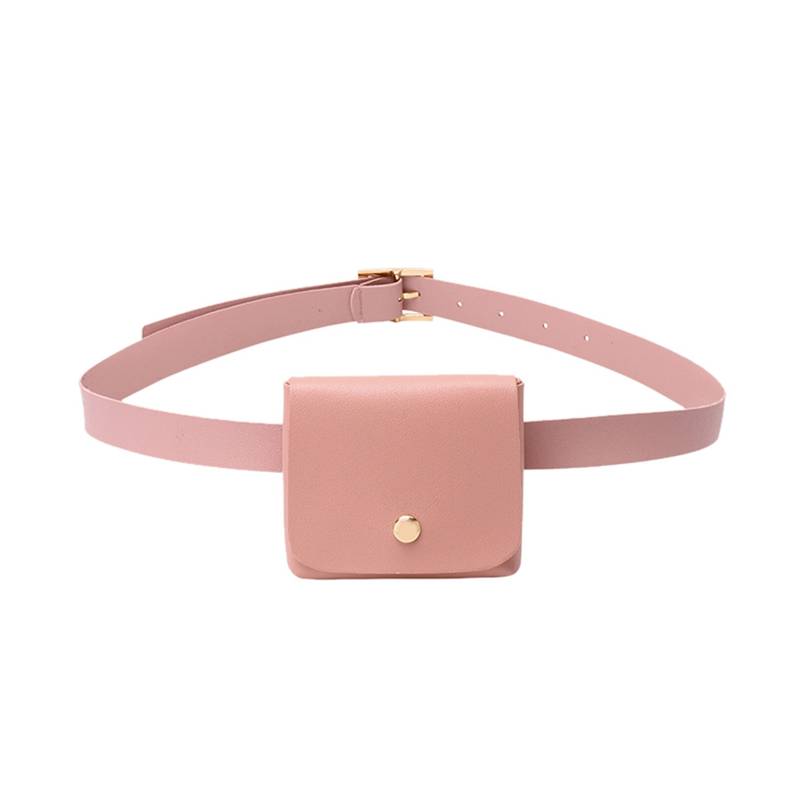 Luipaard Taille Packs Dames Mode Riem Kleine Taille Zakken Casual Wild Riem Kleine Vierkante Tas Сумка Женская Сумка На Пояс: A