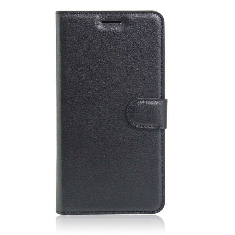Mobile Case For Huawei Y6 Pro Y6pro Flip Leather Cover Huawey Y6 Pro Enjoy 5 TIT-AL00 Protective TPU Shell Phone Case Funda: Black