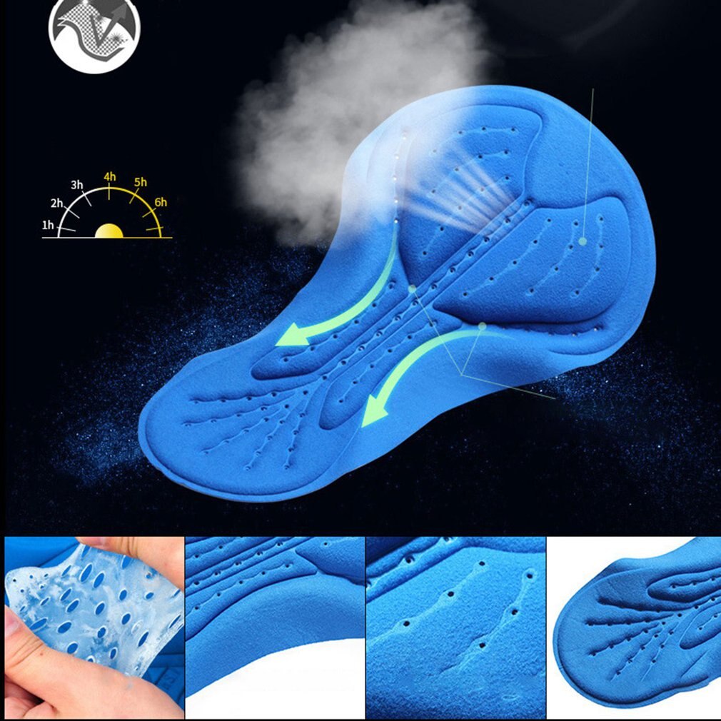 TRYSIL Men's 3d Sports Cycling Trousers Night Reflective Multi-function Mountain Bike Nine-point Riding Suit