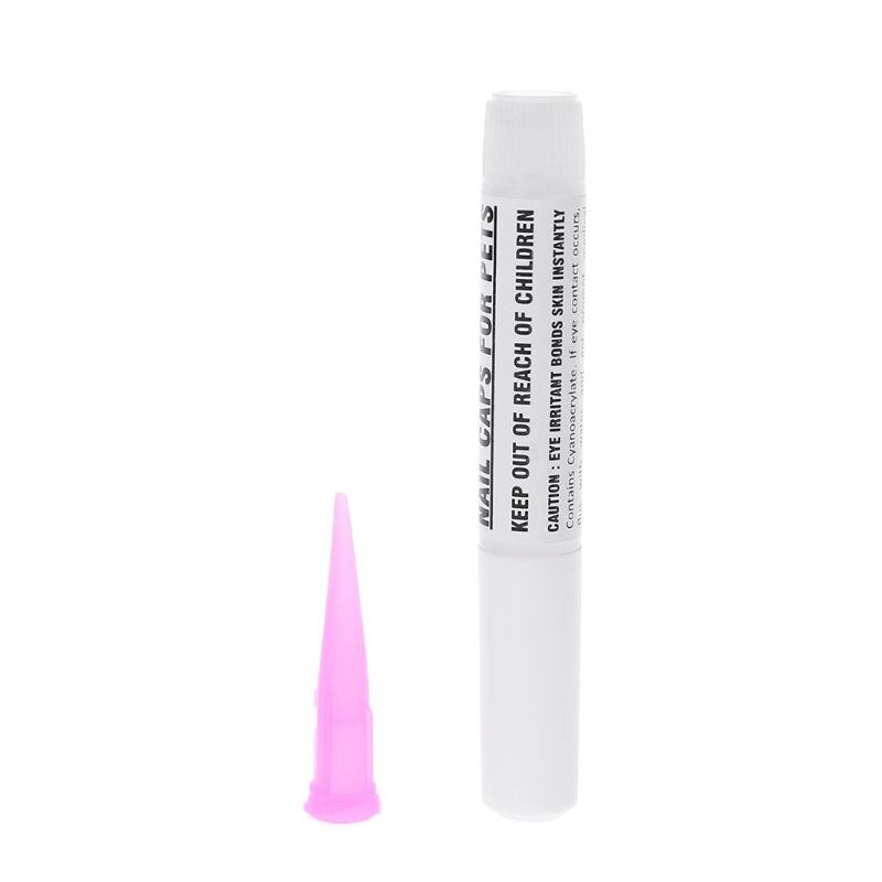 Vernis à ongles pour chien, protège-griffes, Gel protecteur, colle adhésive douce