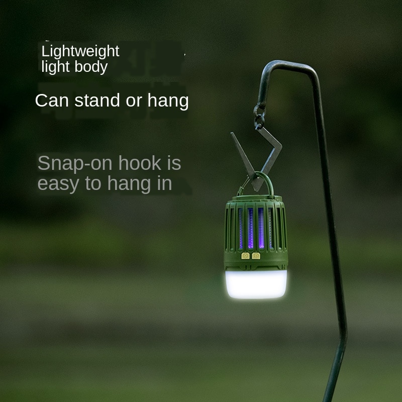 Lampada Uccidi Zanzare Naturehike - Luce Tenda Campeggio - 8.1W - Tenda 3-4 Persone - Ricaricabile