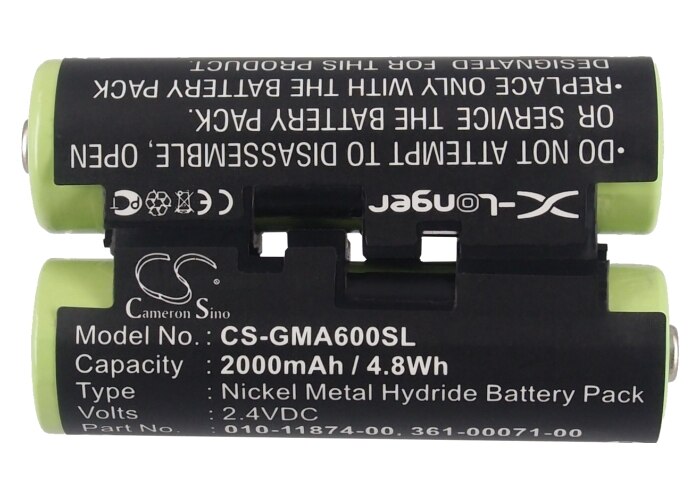 Batteria Cameron Sino 2000mAh per palmare Garmin Astro 320, GPSMAP 63SC,GPSMAP 63csx, GPSMAP 639,GPSMAP 669,66S,PSMAP 64,64X,64ST