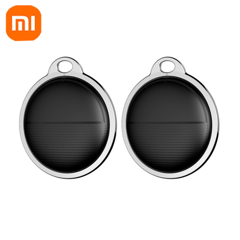 XIAOMI Smart Airtag Bluetooth GPS Draagbare Tracker Werk met Apple Vind Mijn APP Air Tag Tracker Locator Huisdier Key Finder voor IOS: GRIJS