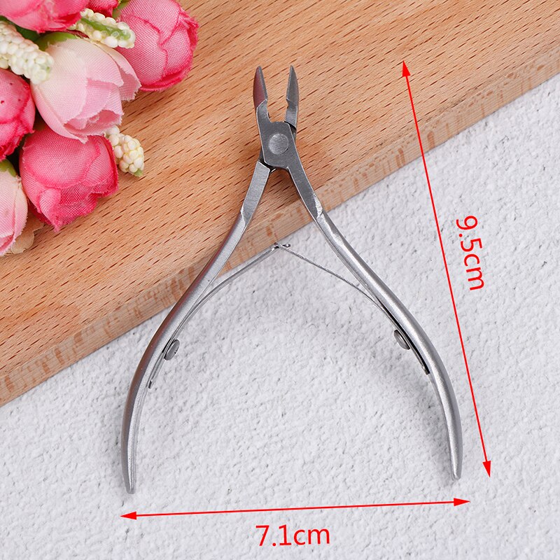 Fingernail Toenail Cuticle Nipper Trimming Cutter Cuticle Scissor Plier Manicure Tool Stainless Steel Nail Clipper