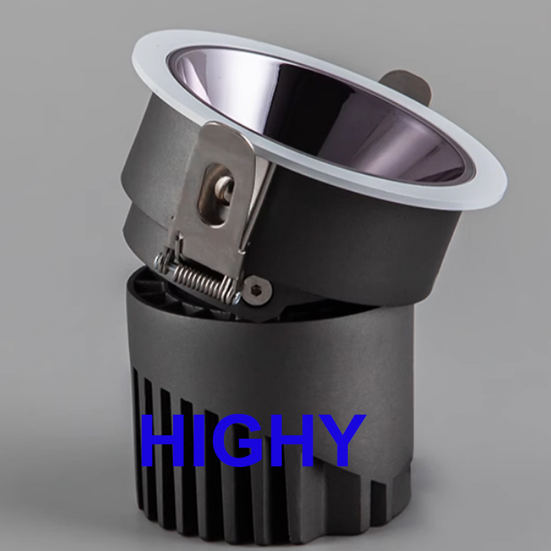 Led Spots Kleine Bundel Hoek Spot Licht Ingebed 12W 3 8 15 Graden Plafond Foco Voor Home Picture Art Museum Downlights Rond