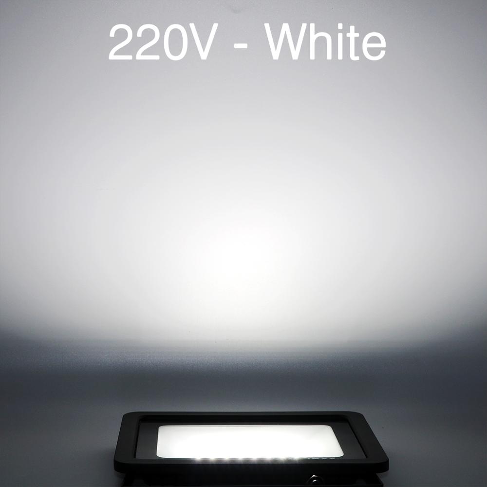10W 30W 50W 100W LED Flood Light Waterproof IP65 Spotlight Wall Lamp Outdoor Lighting Warm Cold White 110V 230V LED FloodLight: 220V - White / 20W