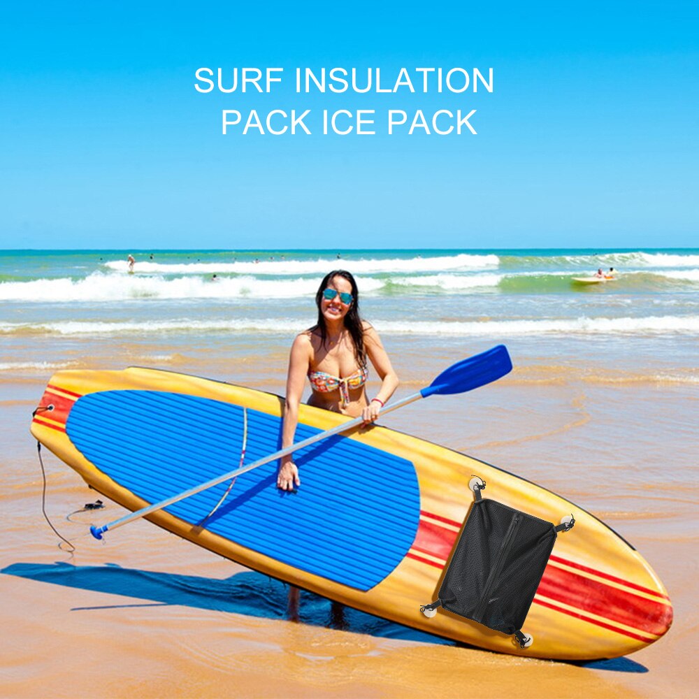 Netztasche für paddleboards, kajaks, schwimm- und surfbretter, aufbewahrungstasche für stand-up-paddleboards, decktasche für sup-paddleboards