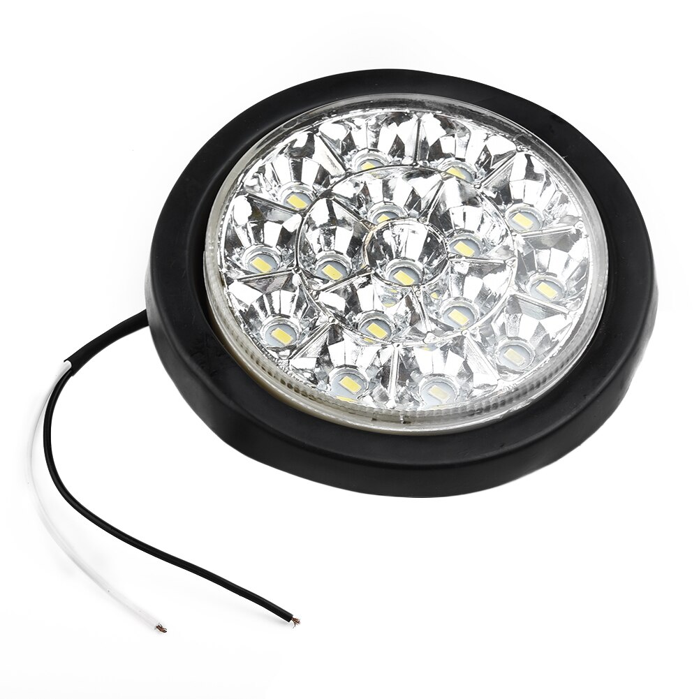 24LED Truck Tail Light 3 Wires Truck Trailer Tail Light Reverse Backup