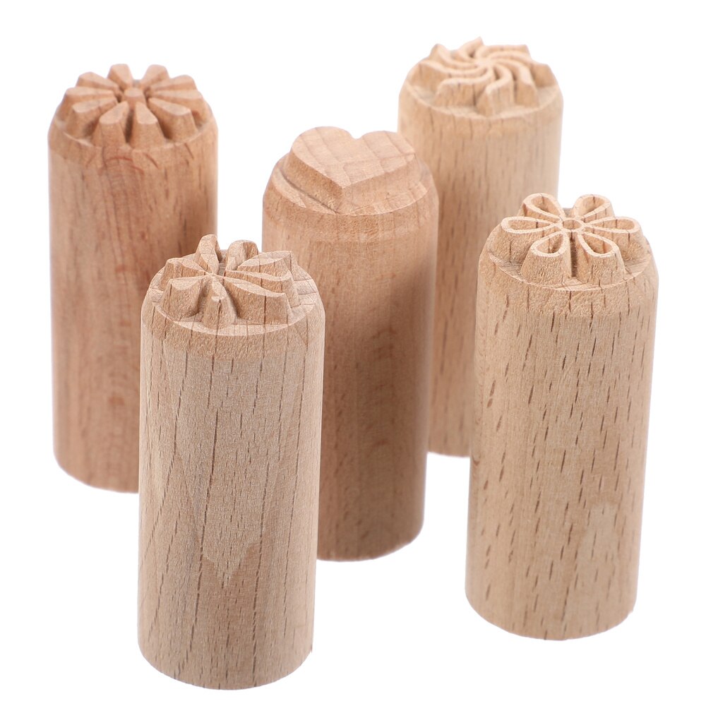 Wooden Clay Pottery Stamp Pottery Tool Wood Block Stamp Clay Decorative Stamp