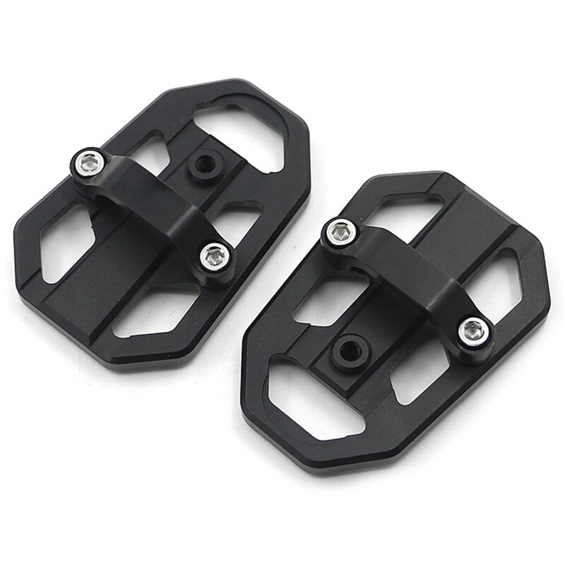 For Honda Nc700X Nc700S And Nc750X Nc750S Cnc Aluminum Motorbike Foot Pegs Footpegs Footrests(Black)